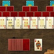 ⭐ Crescent Solitaire full screen - play solitare online