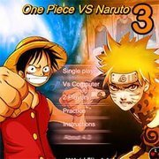 one piece vs naruto 3