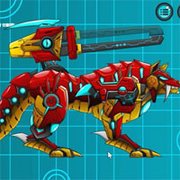 BATTLE ROBOT T-REX AGE jogo online no