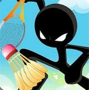 stickman badminton 2 player