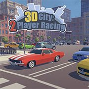 3D City: 2 Player Racing