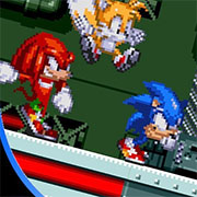 Play Sonic 3 and Knuckles Tag Team, a game of Sonic