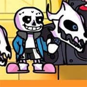 If EVIL BOYFRIEND Met NIGHTMARE SANS (FnF Animation as UNDERTALE)