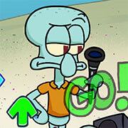 FNF Squidward Vs Spongebob (KBH Games) 