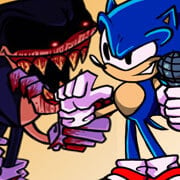 FNF: Sonic.Exe and Majin Sonic sings Too Slow 🔥 Play online