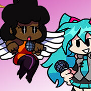 Friday Night Funkin + Hatsune Miku Online game #KBH Games FNF