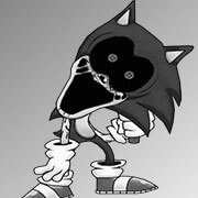 FNF Monochrome mod - Sonic.EXE and Majin Sonic sings MonoChrome