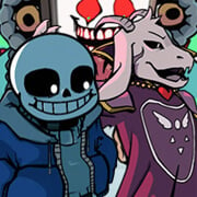 If EVIL BOYFRIEND Met NIGHTMARE SANS (FnF Animation as UNDERTALE)