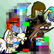 FNF vs Pibby Corrupted Regular Show - Play FNF vs Pibby Corrupted