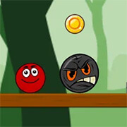 red bouncy ball game