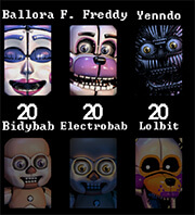 FNAF: SISTER LOCATION - CUSTOM NIGHT free online game on