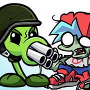 FNF Plant Vs Zombie Rapper Test by Bot Studio