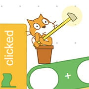 Scratch Cat and Getting Over It person : r/scratch