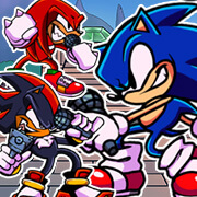 FNF: SONIC RHYTHM RUSH! FANMADE free online game on