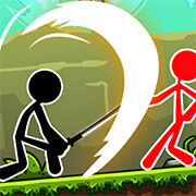 Stick Fighting online battle gameplay. . 