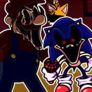 FNF: Classic Sonic and Sonic.EXE Sings Too-Slow FNF mod jogo online