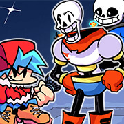 Friday Night Dustin Vs Dusttale Sans & Papyrus - Play Friday Night Dustin  Vs Dusttale Sans & Papyrus Online on KBHGames