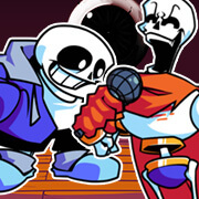 Friday Night Dustin Vs Dusttale Sans & Papyrus - Play Friday Night Dustin  Vs Dusttale Sans & Papyrus Online on KBHGames