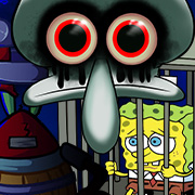 FNF Squidward Vs Spongebob (KBH Games) 