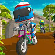 Play Crazy 2 Player Moto Racing game on 2playergames