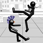 Stickman Street Fighting 3D on LittleGames