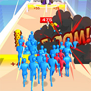 CROWD RUN 3D jogo online no