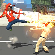 STICKMAN STREET FIGHTING 3D online game