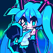 FNF Rabbit Hole with Hatsune Miku, But Playable